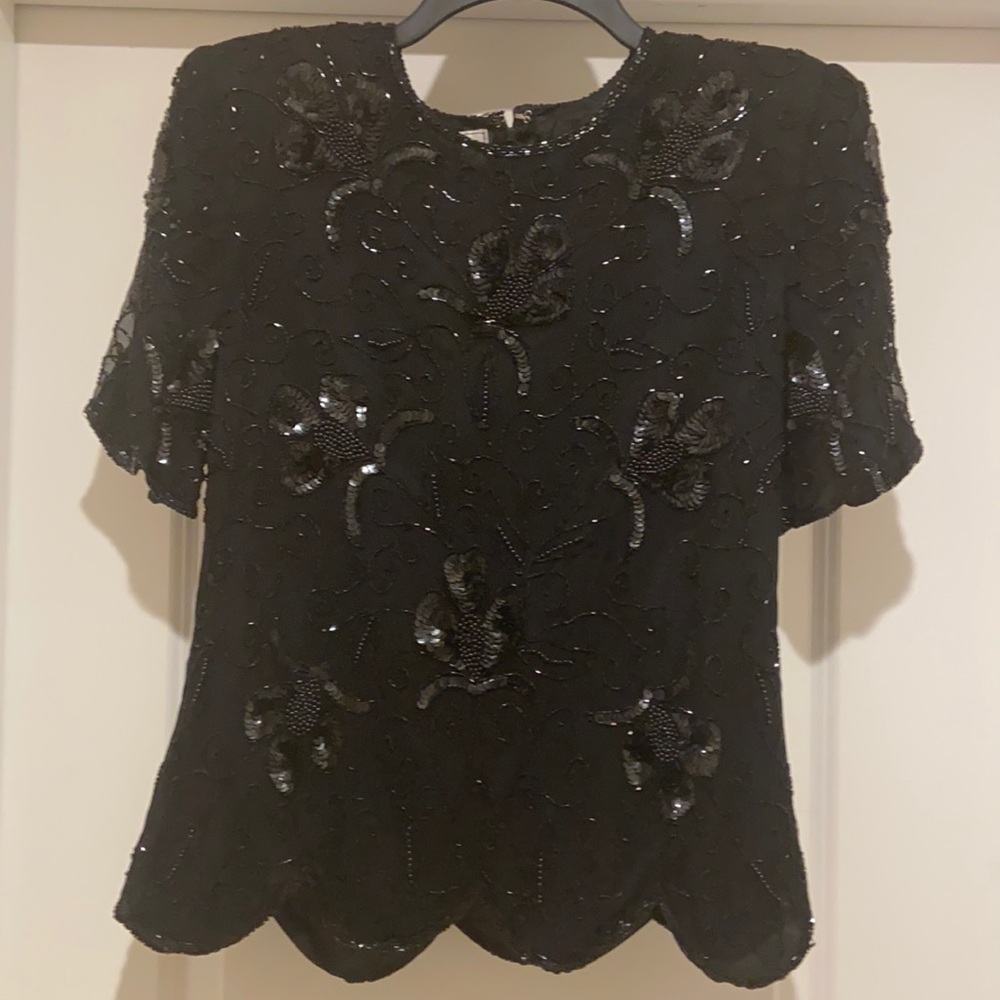 Ste’nay Vintage Sequin Top